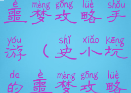 史小坑的噩梦攻略手游(史小坑的噩梦攻略大全)