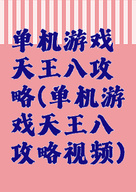 单机游戏天王八攻略(单机游戏天王八攻略视频)