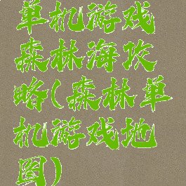 单机游戏森林海攻略(森林单机游戏地图)