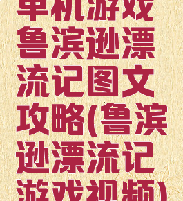 单机游戏鲁滨逊漂流记图文攻略(鲁滨逊漂流记游戏视频)