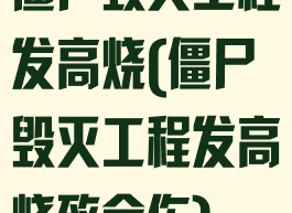 僵尸毁灭工程发高烧(僵尸毁灭工程发高烧致命伤)