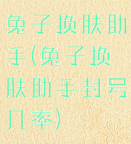 兔子换肤助手(兔子换肤助手封号几率)