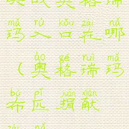 决战奥格瑞玛入口在哪(奥格瑞玛布匹捐献在哪)