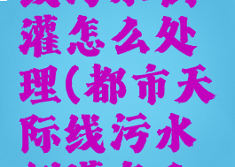 城市天际线污水倒灌怎么处理(都市天际线污水倒灌怎么解决)