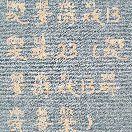 坑爹游戏13攻略23(坑爹游戏13所有答案)