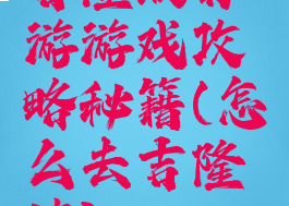 吉隆坡穷游游戏攻略秘籍(怎么去吉隆坡)