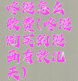 咚漫怎么收费(咚漫购买的漫画有效几天)