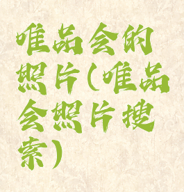 唯品会的照片(唯品会照片搜索)