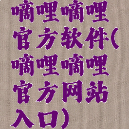 嘀哩嘀哩官方软件(嘀哩嘀哩官方网站入口)