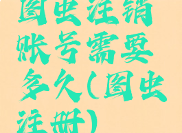 图虫注销账号需要多久(图虫注册)