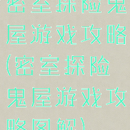 密室探险鬼屋游戏攻略(密室探险鬼屋游戏攻略图解)
