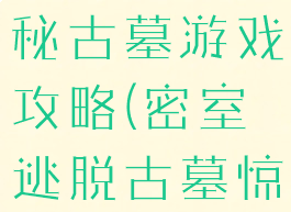 密室逃脱神秘古墓游戏攻略(密室逃脱古墓惊魂攻略)