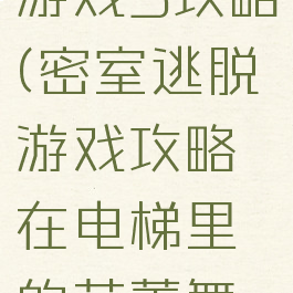 密室逃脱游戏3攻略(密室逃脱游戏攻略在电梯里的芭蕾舞者)