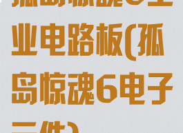 孤岛惊魂6工业电路板(孤岛惊魂6电子元件)