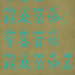 守备官的拯救坠饰(守备官的拯救坠饰在哪换)