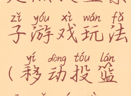 定点投篮亲子游戏玩法(移动投篮亲子游戏)