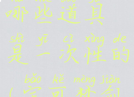 宝可梦剑盾哪些道具是一次性的(宝可梦剑盾都买了)