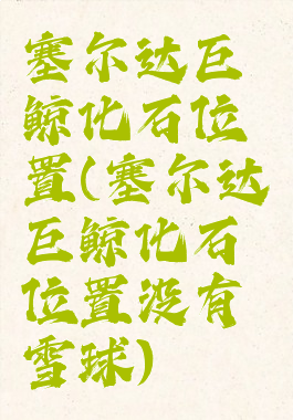 塞尔达巨鲸化石位置(塞尔达巨鲸化石位置没有雪球)