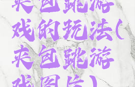 夹包跳游戏的玩法(夹包跳游戏图片)