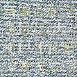 大班户外体育游戏玩法及目标(大班户外体育游戏玩法及目标分析)