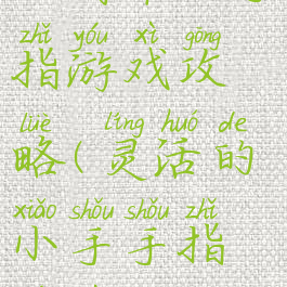 大简单的手指游戏攻略(灵活的小手手指游戏)