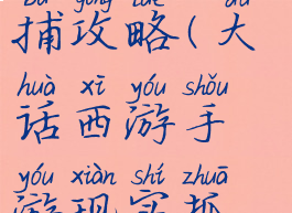 大话西游手游现实抓捕攻略(大话西游手游现实抓捕攻略大全)