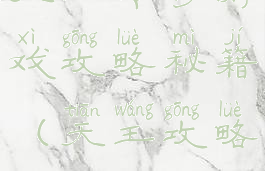 天王传奇游戏攻略秘籍(天王攻略)