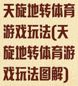 天旋地转体育游戏玩法(天旋地转体育游戏玩法图解)