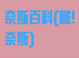 奈斯百科(啵!奈斯)