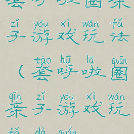 套呼啦圈亲子游戏玩法(套呼啦圈亲子游戏玩法大全)