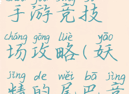 妖精的尾巴手游竞技场攻略(妖精的尾巴竞技场比赛)