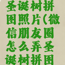 微信朋友圈怎么弄圣诞树拼图照片(微信朋友圈怎么弄圣诞树拼图照片和视频)