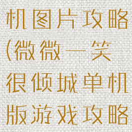 微微一笑单机图片攻略(微微一笑很倾城单机版游戏攻略)