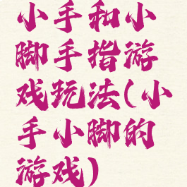 小手和小脚手指游戏玩法(小手小脚的游戏)