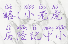 小老虎逃脱游戏攻略(小老虎历险记中小老虎用什么办法逃跑)