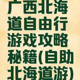 广西北海道自由行游戏攻略秘籍(自助北海道游)