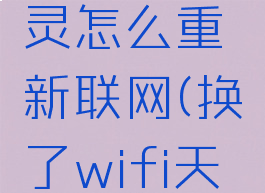换了路由器天猫精灵怎么重新联网(换了wifi天猫精灵怎么联网)