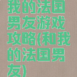 我的法国男友游戏攻略(和我的法国男友)