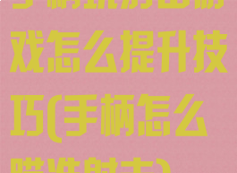 手柄玩射击游戏怎么提升技巧(手柄怎么瞄准射击)