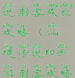 手游仙境传说刺客成长攻略(仙境传说ro手游刺客攻略)