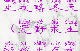 手游荒野求生攻略冬天(荒野求生游戏生存攻略)