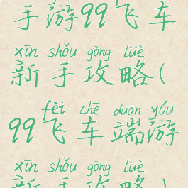 手游qq飞车新手攻略(qq飞车端游新手攻略)