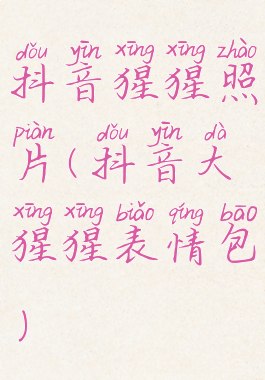 抖音猩猩照片(抖音大猩猩表情包)