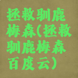 拯救驯鹿梅森(拯救驯鹿梅森百度云)