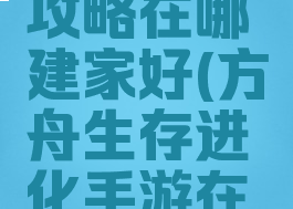 方舟生存进化手游攻略在哪建家好(方舟生存进化手游在哪里建家好)