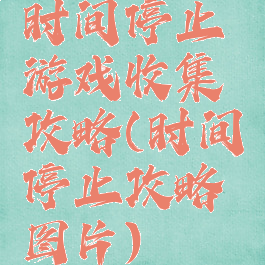 时间停止游戏收集攻略(时间停止攻略图片)