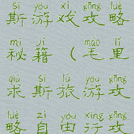 旅游毛里求斯游戏攻略秘籍(毛里求斯旅游攻略自由行攻略)