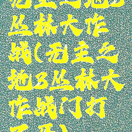 无主之地3丛林大作战(无主之地3丛林大作战门打不开)