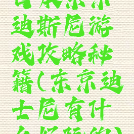 日本东京迪斯尼游戏攻略秘籍(东京迪士尼有什么好玩的)