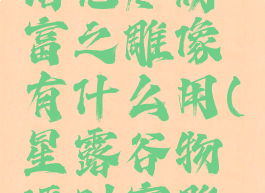 星露谷物语无尽财富之雕像有什么用(星露谷物语财富雕值不值)